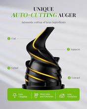 Load image into Gallery viewer, (Household) GDOR Compact Juicer Machines/Cold Press Juicer for Fruits & Vegetables/60NM DC Motor/Low Noise/20 Oz Juice Cup/Easy to Clean/BPA-free