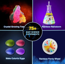 Load image into Gallery viewer, SOLD (Toys) IGRL STEM Science Kits for Kids Age 8-12/Mini Science Lab with 75+ Easy Science Experiments/Featuring Chemistry Set/Science Magic/Earth Science/Educational Toys for Boys and Girls