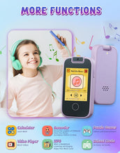Load image into Gallery viewer, SOLD (Toys) Kids Phone for Girls/Age 3-5 Learning Cell Phone/Touchscreen Pretend Phone (Pink)