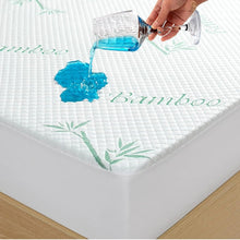 Load image into Gallery viewer, (Bedding) IMBLOO 100% Waterproof California King Mattress Protector/Bamboo 3D Air Fabric Mattress Cover/Breathable Cooling Mattress Pad Cover/Soft Noiseless Vinyl Free Machine Washable/8''-21'' Deep Pocket