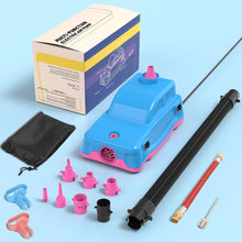 Load image into Gallery viewer, (Party Supply) 400W High-Power Electric Air Pump/Quick Fill Dual Nozzle Inflatable Bed Pumps/2.0 PSI Inflator-Deflator Blower for Balloon, Pool, Float Rafts