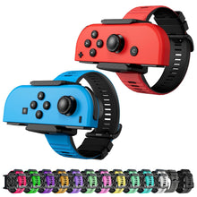 Load image into Gallery viewer, (Electronics) Upgraded Wrist Bands for Just Dance 2025 2024 2023 2022 2021 Switch and for Zumba Burn It Up/ZAONOOL Soft Dance Straps for Nintendo Switch & Switch OLED Joy Con Controller/2 Pack