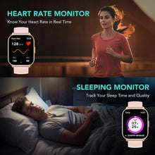 Load image into Gallery viewer, (Jewelry) SKG Smartwatch (Answer/Make Call) 1.95" Smartwatch for Android-iPhone/123+ Sports Fitness Tracker/IP68 Waterproof