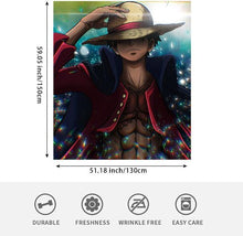 Load image into Gallery viewer, SOLD (Bedding) DELIAVIVAL Anime Flannel Throw Blanket/Super Soft/Lightweight
