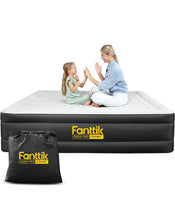 Load image into Gallery viewer, SOLD (Bedding) Fanttik OQ22 Pro Air Matress/Built-in Pump/22 Inches/One Button Inflation/720lb Support/Home/Outdoors/Sleepover/Queen/Black
