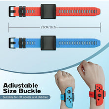 Load image into Gallery viewer, (Electronics) ZAONOOL Upgraded Wrist Bands for Just Dance 2024 2023 2022 2021 Switch and for Zumba Burn It Up/Soft Dance Straps for Switch &amp; Switch OLED Joy Con Controller/2 Pack for Adults and Kids
