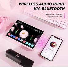 Load image into Gallery viewer, (Electronics) MAONO Streaming Audio Mixer/Audio Interface and XLR Condenser Microphone with Pro-preamp/Bluetooth/48V Phantom Power for Live Streaming, Podcast Recording/MaonoCaster AMC2A NEO
