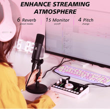 Load image into Gallery viewer, (Electronics) MAONO Streaming Audio Mixer/Audio Interface and XLR Condenser Microphone with Pro-preamp/Bluetooth/48V Phantom Power for Live Streaming, Podcast Recording/MaonoCaster AMC2A NEO
