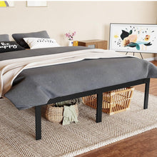 Load image into Gallery viewer, SOLD (Bedding) NEWBULIG Full Bed Frame-Heavy Duty Metal Platform Bed Frame with Storage Space Under Frame/Sturdy Steel Slat Support/No Box Spring Needed/14inch High
