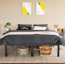 Load image into Gallery viewer, SOLD (Bedding) NEWBULIG Full Bed Frame-Heavy Duty Metal Platform Bed Frame with Storage Space Under Frame/Sturdy Steel Slat Support/No Box Spring Needed/14inch High
