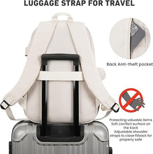 Load image into Gallery viewer, (School) KROSIAS Backpack for Teens Girls-Women/Cute Preppy Aesthetic Bookbag/Large 15.6 Inch/ Laptop Bag for Travel/Black
