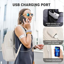 Load image into Gallery viewer, (School) KROSIAS Backpack for Teens Girls-Women/Cute Preppy Aesthetic Bookbag/Large 15.6 Inch/ Laptop Bag for Travel/Black
