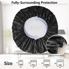 Load image into Gallery viewer, (Bedding) Inooro Full Mattress Protector Waterproof/Breathable Noiseless Bed Cover with Deep Pocket/6"-18"/Machine Washable Mattress Cover/54'' X 76''
