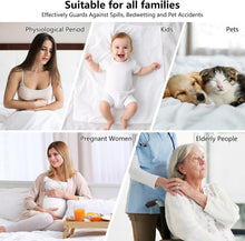 Load image into Gallery viewer, (Bedding) Inooro Full Mattress Protector Waterproof/Breathable Noiseless Bed Cover with Deep Pocket/6"-18"/Machine Washable Mattress Cover/54'' X 76''
