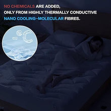 Load image into Gallery viewer, (Bedding) Primesoft Queen Cooling Mattress Pad - Supreme Comfort, Advanced Cooling Technology, and Unmatched Support Mattress Cover
