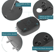 Load image into Gallery viewer, (Pet Supplies) HITOP 10W Powerful Aquarium Air Pump/Air Pump for Fish Tank/Quiet Aquarium Aerator with Complete Accessories/For Tank, Hydroponic &amp; Pond Oxygenation
