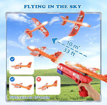 Load image into Gallery viewer, SOLD (Toys) 3 Pack Airplane Launcher/2 Flight Modes/LED Foam Glider Catapult Plane/Boys, Girls)
