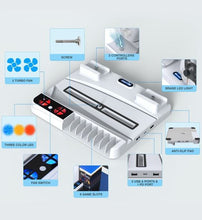 Load image into Gallery viewer, SOLD (Electronics) PS5 Stand and Cooling Station with Dual Controller &amp; Charging Station/Compatible with PS5 Controller, Compact PS5
