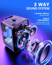 Load image into Gallery viewer, (Electronics) Tronsmart Halo 200 Bluetooth Speaker/Powerful Sound/Deep Bass/Party Sync/5 Lighting Modes/Custom EQ &amp; Lights/18H Playtime/Supports Mic &amp; Guitar
