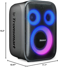 Load image into Gallery viewer, (Electronics) Tronsmart Halo 200 Bluetooth Speaker/Powerful Sound/Deep Bass/Party Sync/5 Lighting Modes/Custom EQ &amp; Lights/18H Playtime/Supports Mic &amp; Guitar
