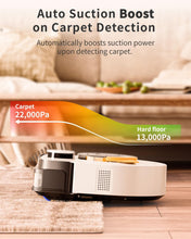 Load image into Gallery viewer, (Household) 22,000 PA Robot Vacuum Cleaner for Pet Hair/Self Cleaning Brush roll
