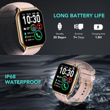 Load image into Gallery viewer, (Jewelry) SKG Smartwatch (Answer/Make Call) 1.95" Smartwatch for Android-iPhone/123+ Sports Fitness Tracker/IP68 Waterproof
